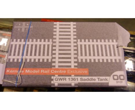 Kernow Model Rail K2204, GWR Class 1361 Green, 1364. As new, tissue wrapped. P&amp;P Group 1 (£14+VAT for the first lot and £