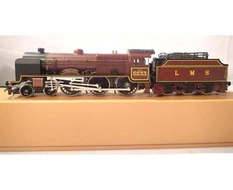 Hornby Patriot Class 5533, Lord Rathmore, LMS Red, crew fitted, in very good to excellent condition. P&amp;P Group 1 (£14+VAT