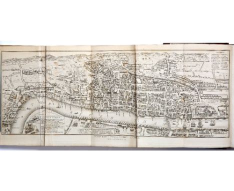 BRAYLEY, Edward Wedlake, Londiniana or Reminiscences of the British Metropolis with folding maps and plates, London, Hurst Ch
