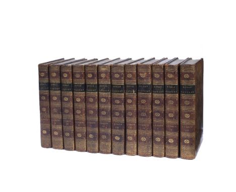 GIBBON, Edward, The History of the Decline and Fall of the Roman Empire. New Ed. 12 vols. Cadell and Davies, Strand, London 1