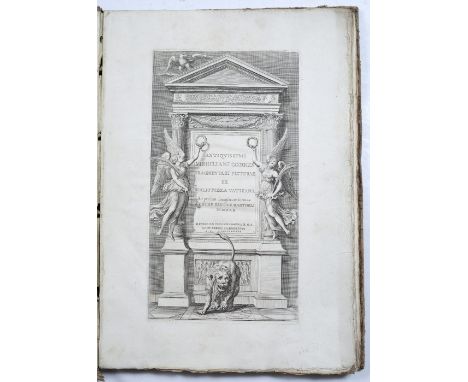 BARTOLI, Pietro Santi (1635-1700), Antiquissimi Virgiliani Codicis Fragmenta et Picturae ex Bibliotheca Vaticana, Rome 1741, 