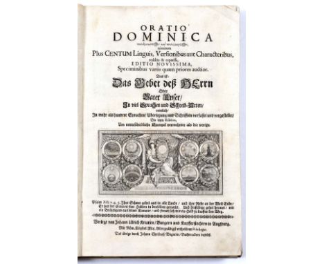 Oratio Dominica Plus Centum Linguis, Versionibus aut Characterbus (The Lord's Prayer in Above 100 Languages Versions and Char