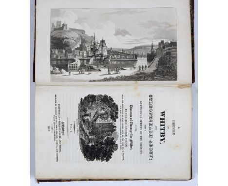 YOUNG, Rev. George, A History of Whitby and Streoneshalh Abbey. Whitby, 1817. Frontis. and vig to tp. Numerous plates and eng