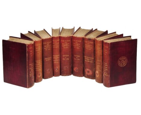 RUSKIN, John, The Complete Works of John Ruskin, ed. T.E. Cook &amp; Alexander Wedderburn. Allen, London, 1903. 4to. ltd. Edn