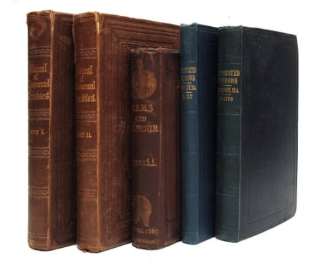 SHARPE, Edmund, A Treatise on the Rise and Progress of Decorated Window Tracery of England, von Voorst, 1849 1st edn. 8vo. In