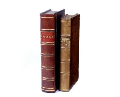 BUTLER, Samuel, Hudibras. 3 vols in one, engraved portrait frontispiece, all plates present some folding, full calf rebacked.