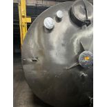2018 Stainless Steel 6,868 Gallon (Max Volume) Blending Tank (Unused), 304 Stainles | Rig Fee $1500