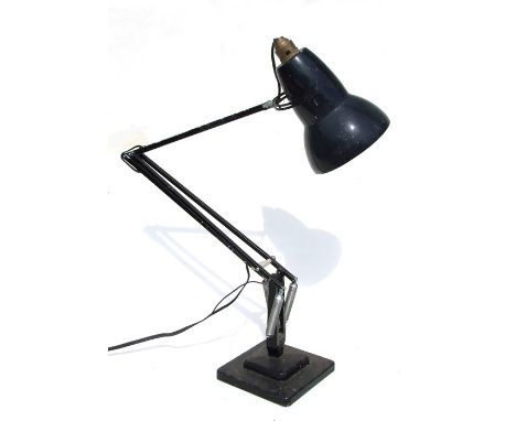 A Herbert Terry two-step square base Anglepoise lamp.