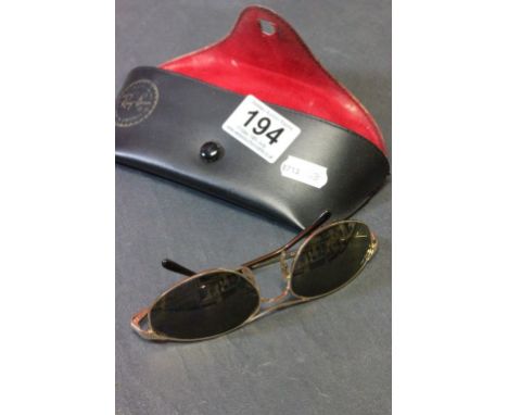 Pair of original vintage Ray Ban sunglasses
