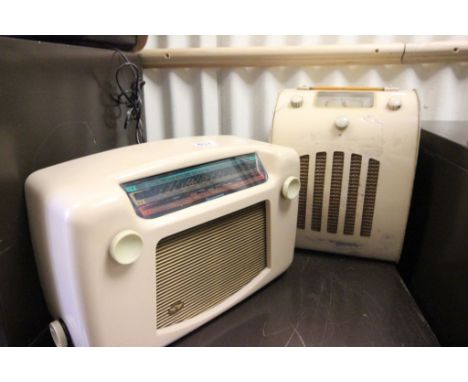 Four vintage radio's to include Philips