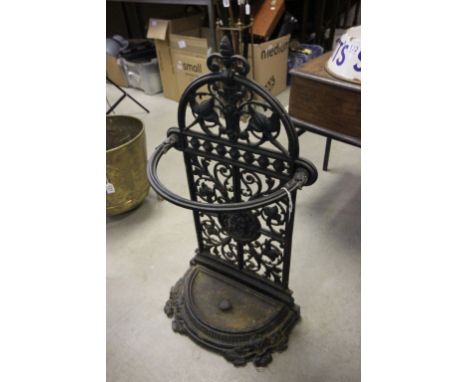 cast iron walking stick stand