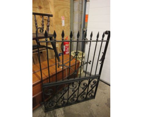 Wrought iron gate 50 x 36" approx