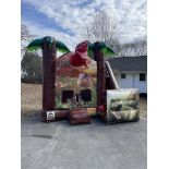 Jurrassic Park Bounce House Mini Combo Inflatable Grade C no blower