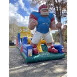 End Zone Obstacle Course (2 pc) Cutting Edge Creations Inflatable Grade D no blowers