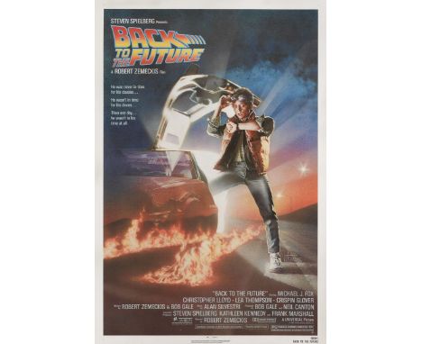 Back to the Future (1985) . Original US poster . Artist: Drew Struzan (b.1947). . Unframed: 41 x 27 in. (104 x 69 cm). . Line