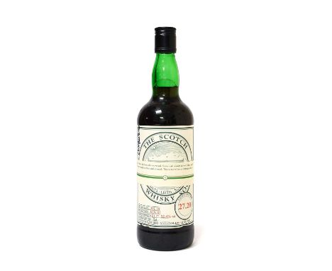 SMWS 27.20 Springbank 12 Year Old, by independant bottlers the Scotch Malt Whisky Society, distilled 1979, bottled 1991, 91.7