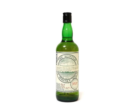 SMWS 27.17 Springbank 19 Year Old, by independant bottlers the Scotch Malt Whisky Society, distilled 1972, bottled 1991, 103.