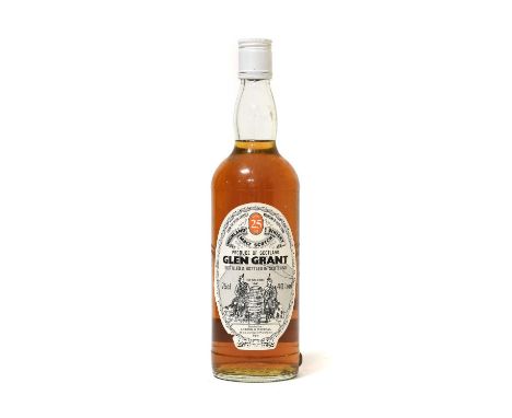 Glen Grant 25 Year Old Highland Malt Scotch Whisky, 1980s bottling, 40% vol 75cl (one bottle)