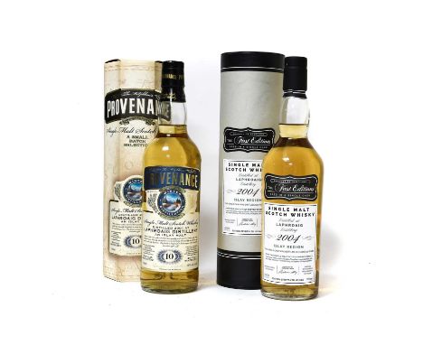 Laphroaig 2004 12 Year Old Single Malt Scotch Whisky, bottled by Editions Spirits Ltd., for their First Editions range, disti