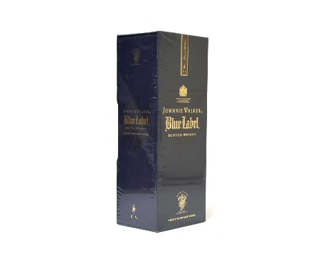 Johnnie Walker Blue Label Scotch Whisky, 40% vol 70cl, in unopened, cellophane wrapped box (one bottle)