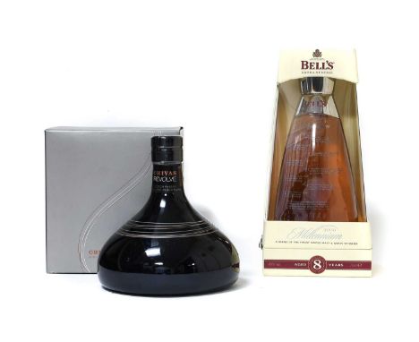 Chivas "Revolve" Scotch Whisky, blend, 40% vol 75cl (one bottle), Bell's Extra Special Millennium Whisky, blend, aged 8 Years