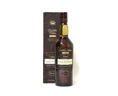 Talisker The Distillers Edition Single Malt Scotch Whisky, distilled 1990, bottled 2003, The Distiller's Edition, batch I.D. 