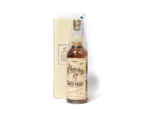 Tomintoul-Glenlivet Single Highland Malt Scotch Whisky, St. Michael Limited Edition 17 Year Old Distilled Prior To 1969, bott