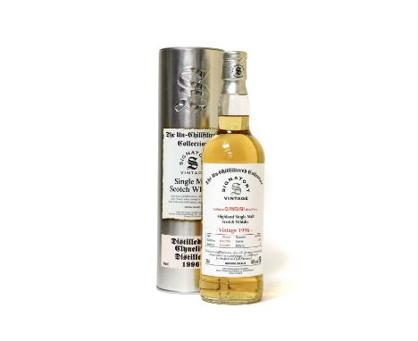 Clynelish 1996 Signatory Vintage Single Malt Scotch Whisky, idependently bottled for Signatory Vintage Scotch Whisky Co. Ltd.