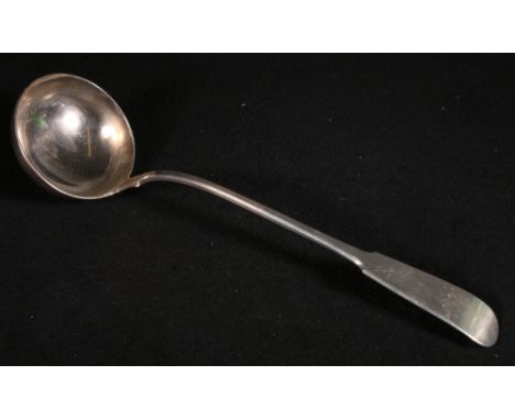 Victorian silver ladle. Glasgow 1897