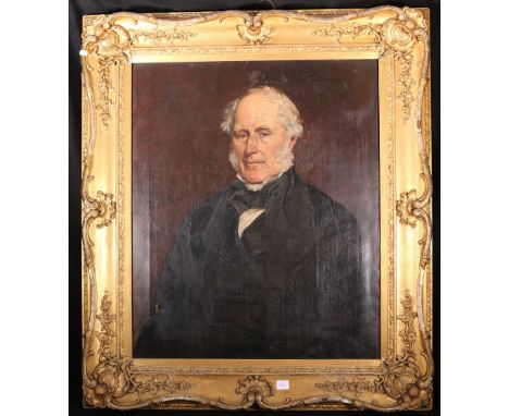 19TH CENTURY SCHOOL
Portrait of a gentleman
Oil on canvas
75cm x 61cm
