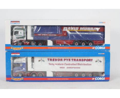 Corgi - A brace of boxed Limited Edition 1:50 scale diecast model trucks from Corgi's 'Hauliers of Renown' series. Lot consis