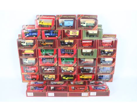 Matchbox Models of Yesteryear - 40 boxed Matchbox MOYs in red boxes. Lot includes Y12 1937 GMC Van 'Goblin' (grey roof); Y21 