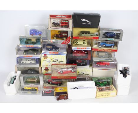 Matchbox Dinky, Matchbox MOY, Atlas Editions, Lledo, Other - Over 30 boxed diecast vehicles in various scales. Lot includes A