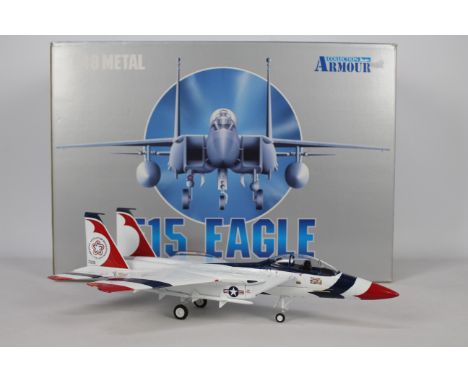 Armour Collection (Franklin Mint) - A boxed diecast 1:48 scale Armour Collection (Franklin Mint) #98047 F15 Eagle US Air Forc