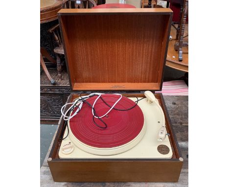 A 'National' record player, with Collaro 4T 200 transcription unit 
