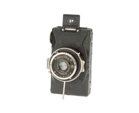 A Zeiss Ikon Kolibri 'Chinese Export' Camera, 1930-35, black, serial no. 68771, with Carl Zeiss Jena Tessar f/3.5 50mm lens, 