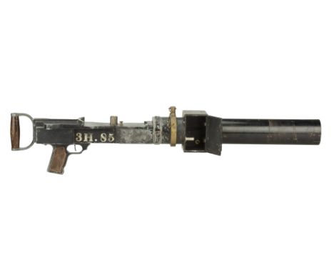 A Thornton Pickard Hythe Type 3H Aerial Camera, 1915-18, black, complete with lens, body, P-F, shutter firing, lens, G-VG, so