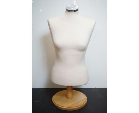 Modern Female Torso Shop Mannequin on stand, 80cm high 