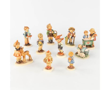 Hummel, a collection of 10 pieces.  (H: 16 cm)