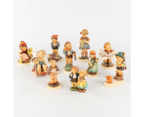 Hummel, a collection of 10 pieces.  (H: 17 cm)