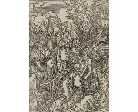 Albrecht D&nbsp;RER (1471-1528) 'The Deposition of Christ'In our opinion the work is 19th century.  There is a damage to the 