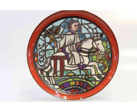 Five limited edition Poole pottery medieval calendar series plates