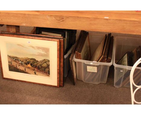 Large collection of hunting and other prints