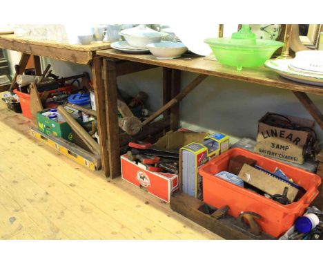 Large collection of tools and accessories