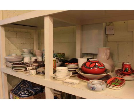 Collection of assorted Poole pottery