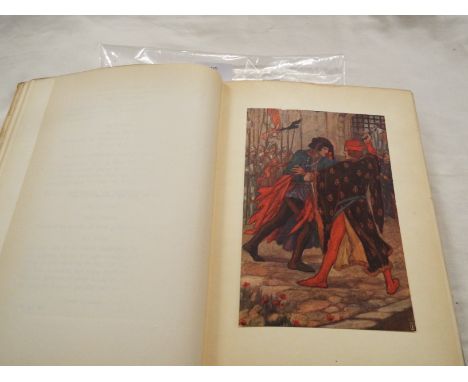 'Early Poems of William Morris' illustrated by Florence Harrison, first edition published 1914 by Blackie & Son Ltd, London, 