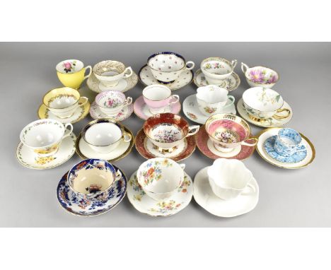 A Collection of Various Cabinet Cups and Saucers to Comprise Hammersley, Royal Stafford, Aynsley etc 