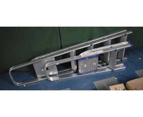 Two Aluminium Step Ladders 