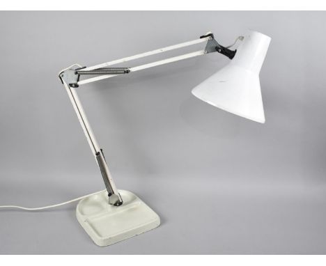 A Vintage Anglepoise Table Lamp on Cast Metal Stand 