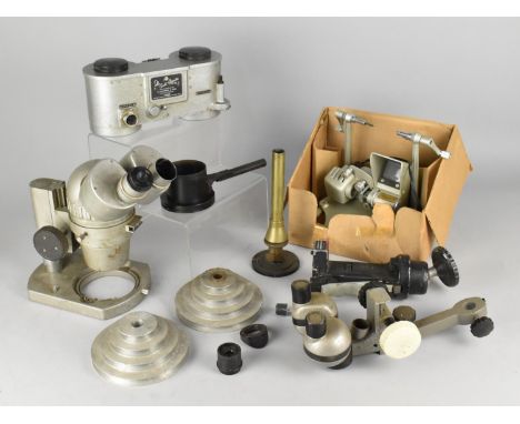 A Collection of Various Vintage and Later Scientific and Camera Items to Comprise The Auto Camera MK 3 by D Shackman &amp; So